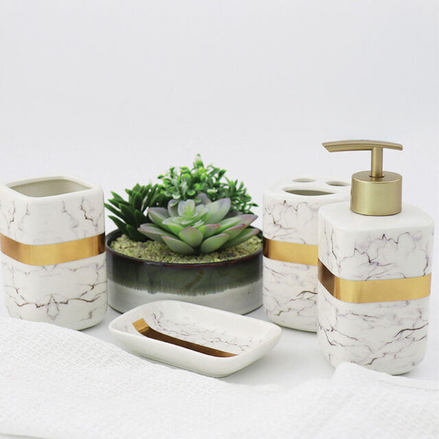 DURANE MARBLE BATHROOM SET - Image 3