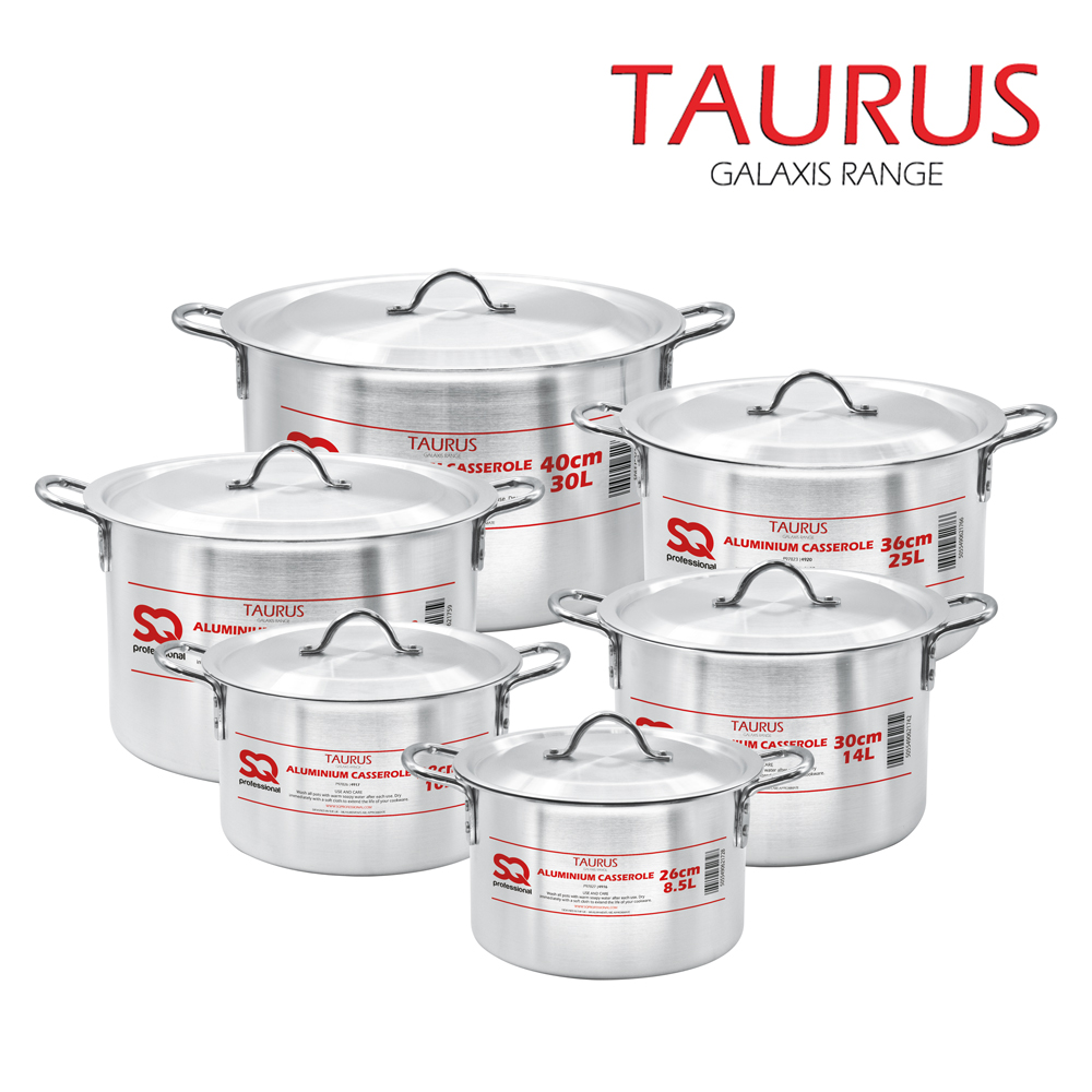 galaxis aluminium taurus 6pc set