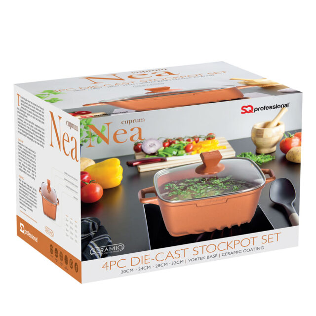NEA CERAMIC SAUCE POT 4PC - Image 2