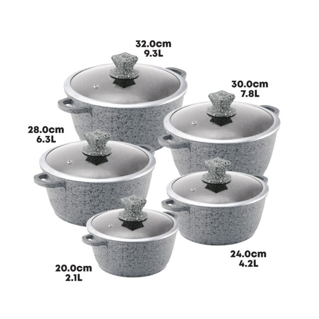 NESSA GRANUM STOCK POT 5PCS - Image 5